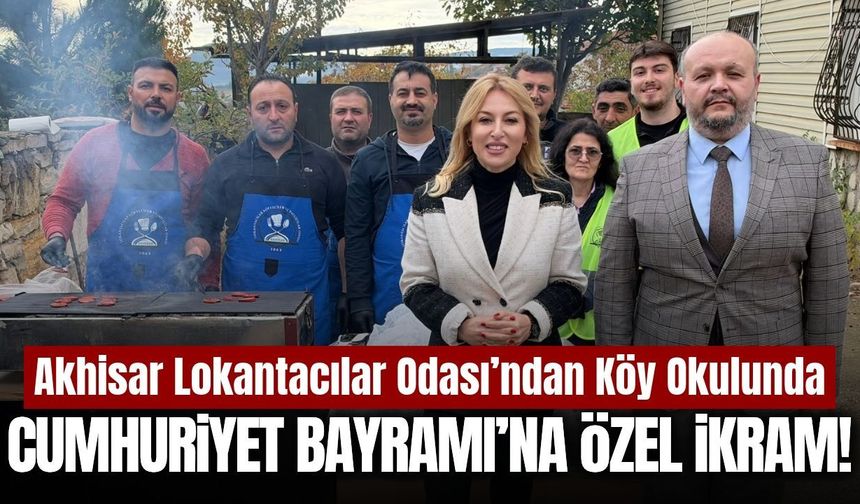 Akhisar Lokantacılar Odası’ndan 600 kişilik sucuk ekmek ikramı!
