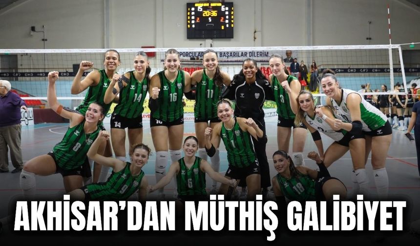 Akhisar'ın Sultanları evinde Karşıyaka'yı mağlup etti