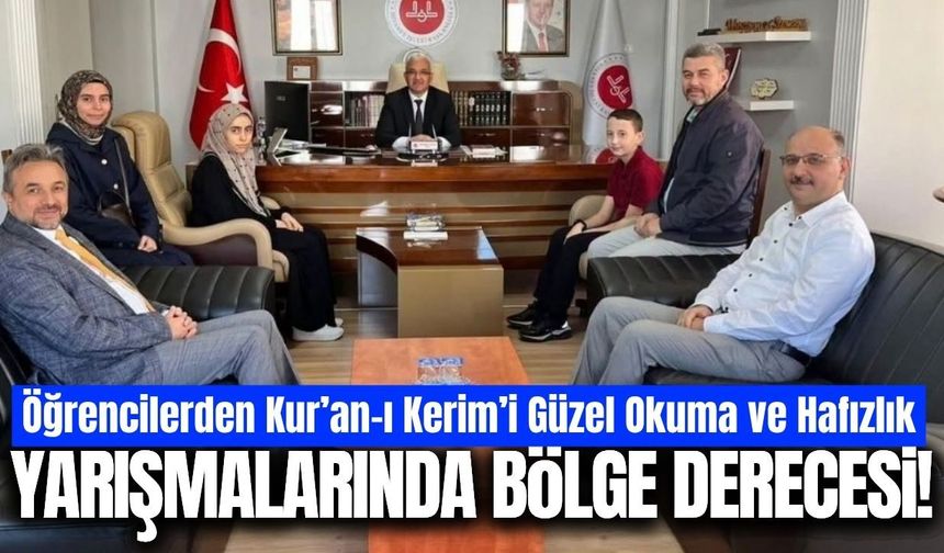 Akhisarlı öğrencilerden Kur’an-ı Kerim yarışmalarında büyük başarı