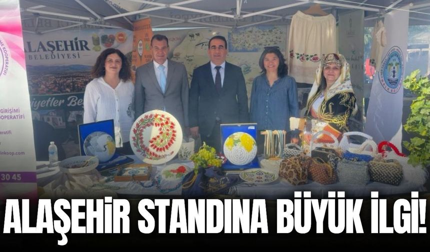 Alaşehir’in yöresel ürünleri İzmir'te tanıtılıyor!