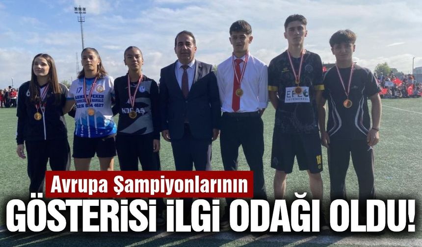 Avrupa şampiyonlarından nefes kesen gösteri!