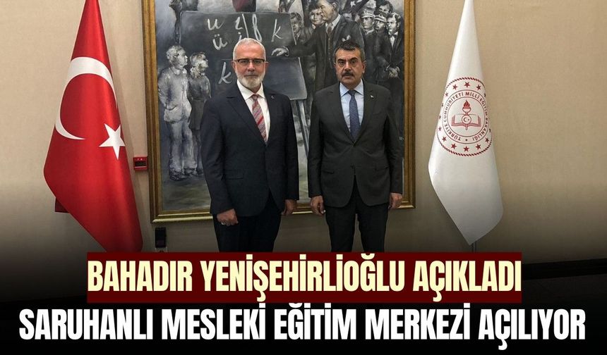 Manisa'da eğitime ve istihdama yönelik bir yatırım daha!