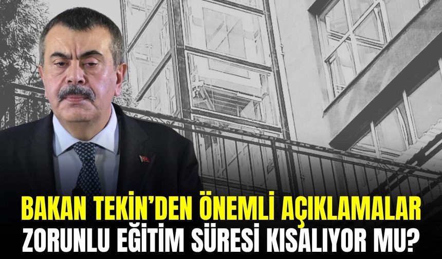 Zorunlu eğitim süresi kısalıyor mu?