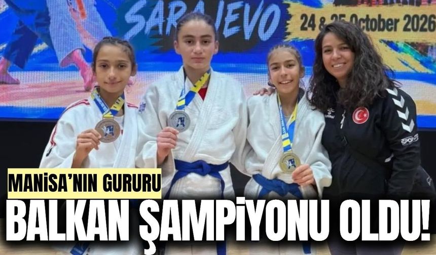 Manisalı sporcudan büyük başarı!