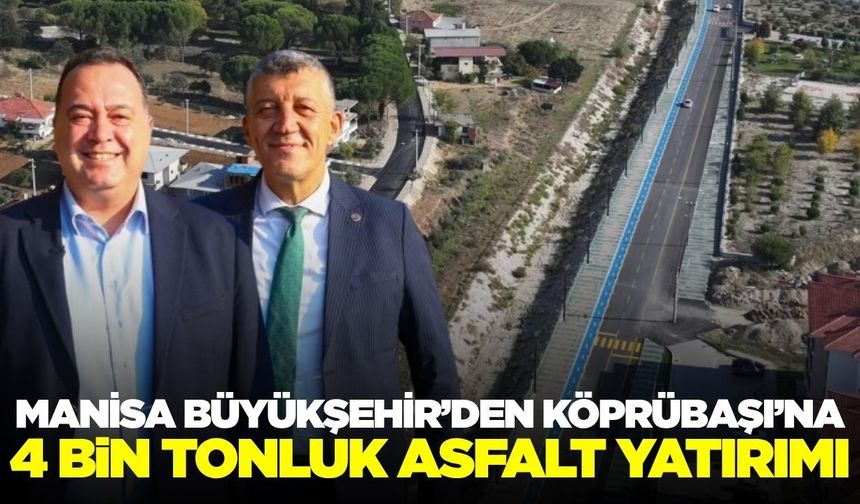 Başkan Dutlulu Köprübaşı’ndaki Yol Çalışmalarını Yerinde İnceledi