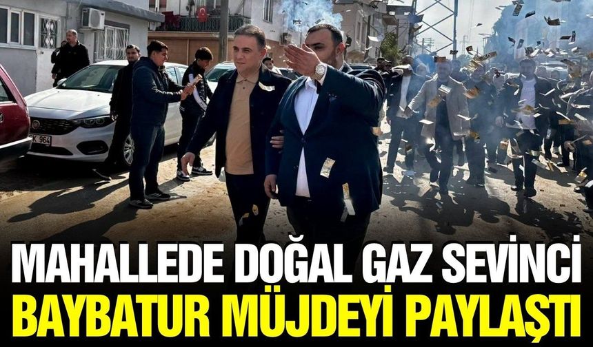 Baybatur'dan Spil'e doğal gaz müjdesi