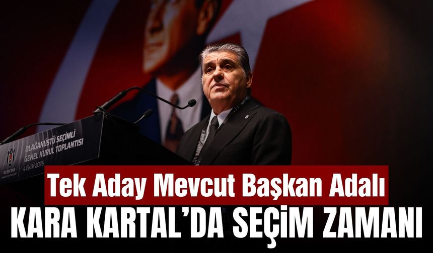 Beşiktaş'ta olağanüstü seçimli genel kurul başladı