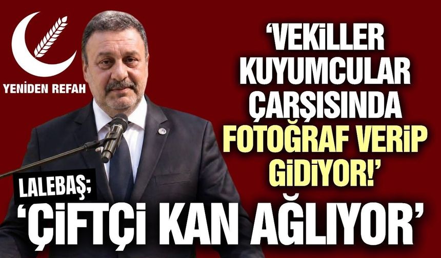 Hakan Lalebaş; 'Manisa Çiftçisi Toprağına Küstü!'