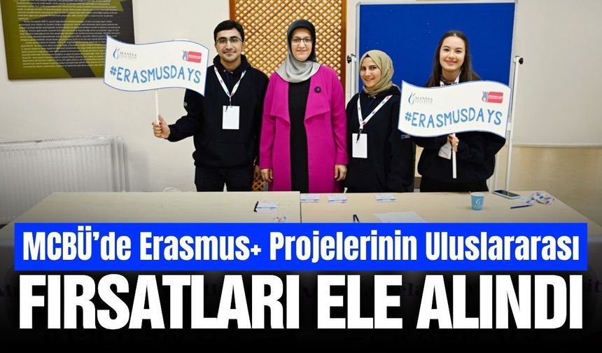 Erasmus+ Merkezi Projeleri MCBÜ’de Masaya Yatırıldı