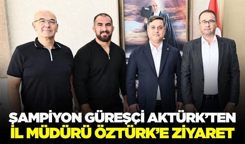 Feyzullah Aktürk’ten Manisa’da anlamlı ziyaret