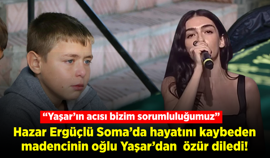 Soma’daki madenci acısını sahneye taşıdı! Hazar Ergüçlü’den Yaşar’a mesaj
