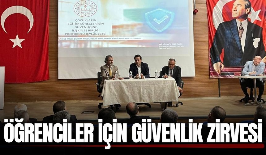 Kula’da güvenli eğitim ve bağımlılıkla mücadele masada!
