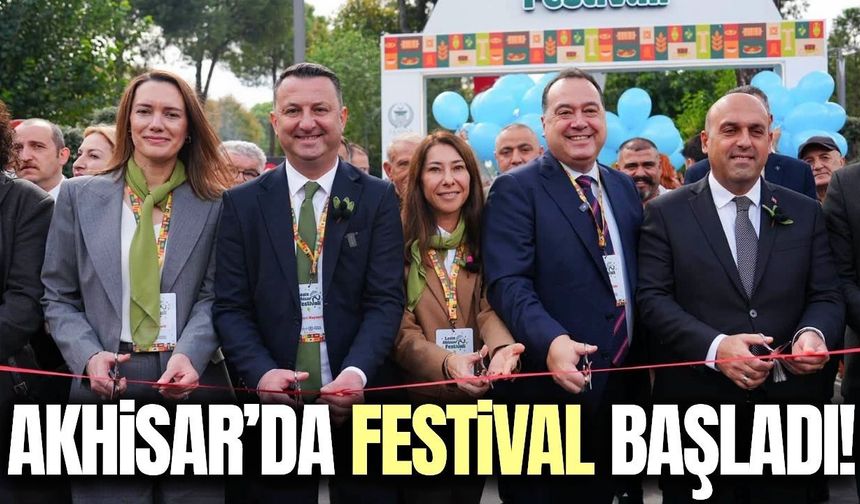 Leziz Akhisar Festivali coşkuyla başladı