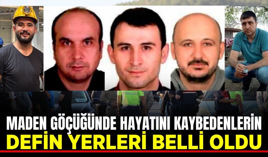 Manisa'da yürek yakan veda: Madende hayatını kaydenelerin defin yerleri belli oldu