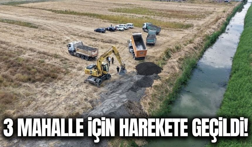 Manisa’da 3 Mahalle İçin Harekete Geçildi!