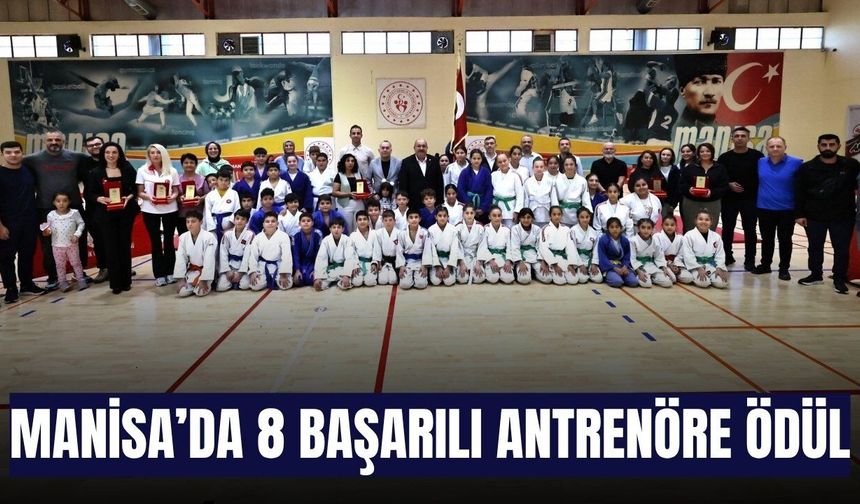 Manisa'da sporun enleri ödüllerine kavuştu