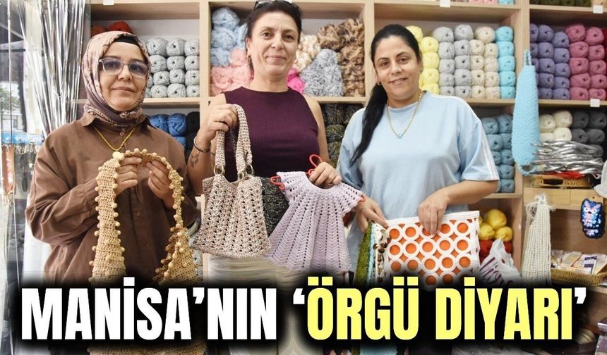 Manisa’da emekli oldu, hayalini gerçekleştirdi: Kadınlara ücretsiz örgü öğretiyor