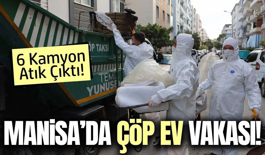 Manisa'da kötü koku ihbarı ekipleri harekete geçirdi!