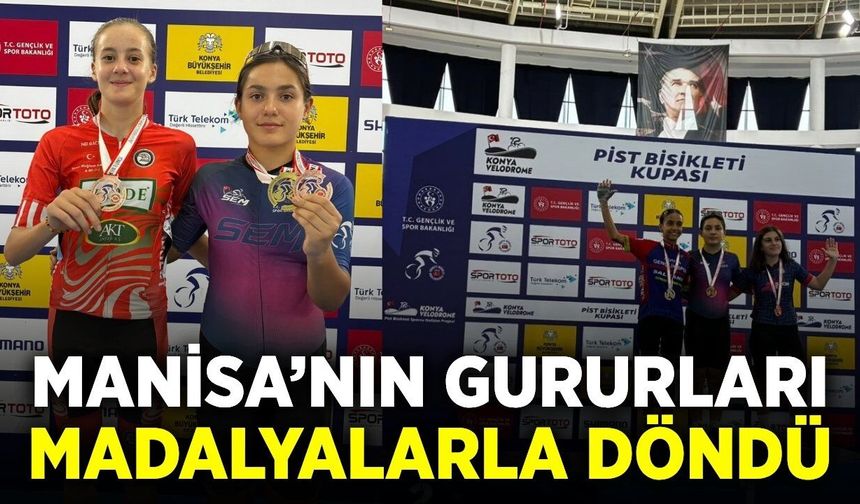 Konya'da Manisa rüzgarı: Madalyalarla döndü