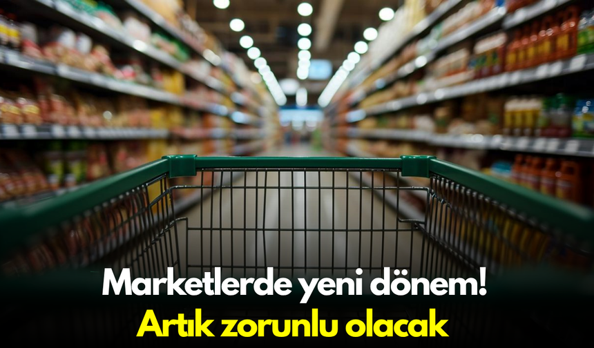 Marketlerde yeni dönem başlıyor! Yerli ürün satışı zorunlu olacak
