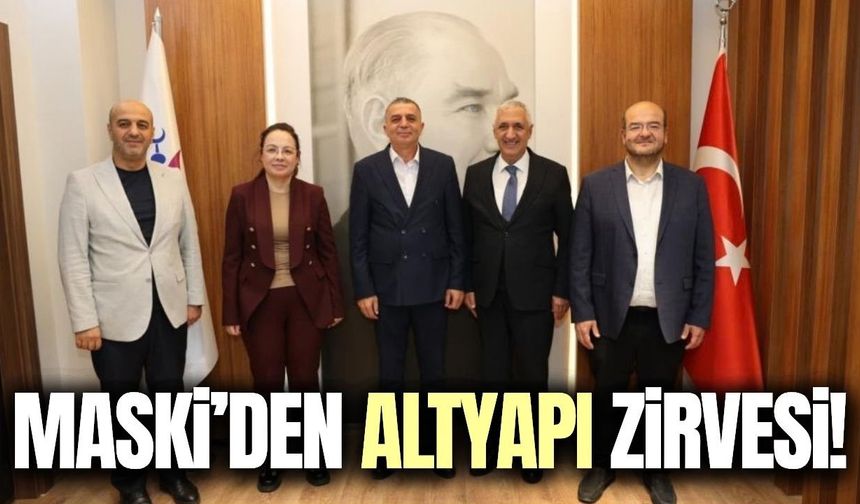 MASKİ’den Şehzadeler ve Yunusemre’de altyapı mesaisi