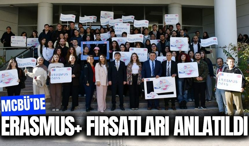 MCBÜ’de Erasmus+ programına yoğun ilgi
