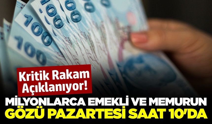 Milyonlarca Memur ve Emekli Bu Tarihe Kilitlendi! Zam İçin Kritik Gün