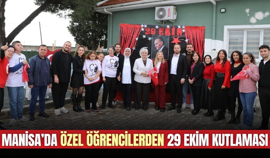 Manisa'da Cumhuriyet coşkusu engelsiz yüreklerle taçlandı