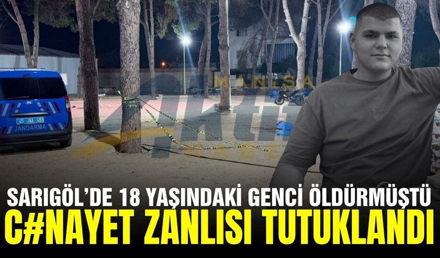 Sarıgöl'de düğün kanlı bitti: Arkadaşını bıçaklayarak öldüren zanlı tutuklandı!
