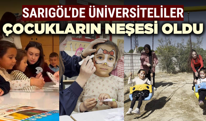 Sarıgöl'de miniklere özel sürpriz: Unutulmaz bir gün yaşatıldı!