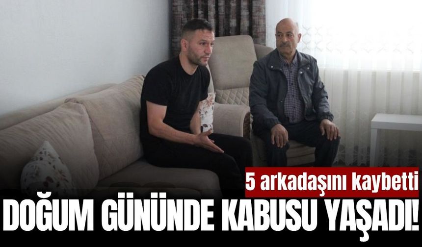 Soma’da acı tesadüf: Doğum gününde göçükten sağ çıktı