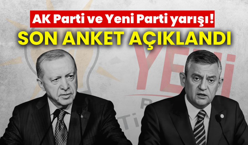 Seçim anketinden çarpıcı sonuçlar! Partilerin oy oranları belli oldu