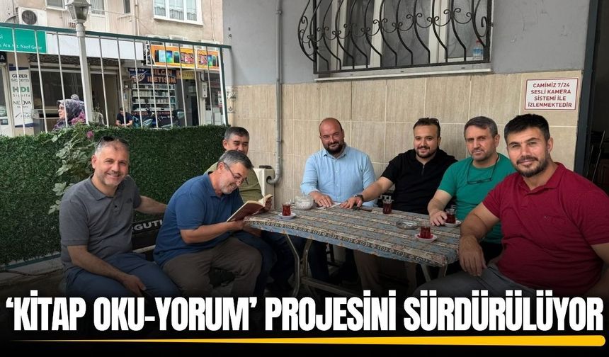 Turgutlu’da din görevlileri “Kitap Oku-yorum” projesi için bir araya geldi!