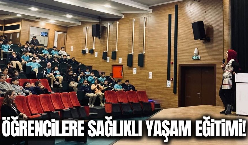 Turgutlu’da öğrencilere sağlıklı yaşam eğitimi!