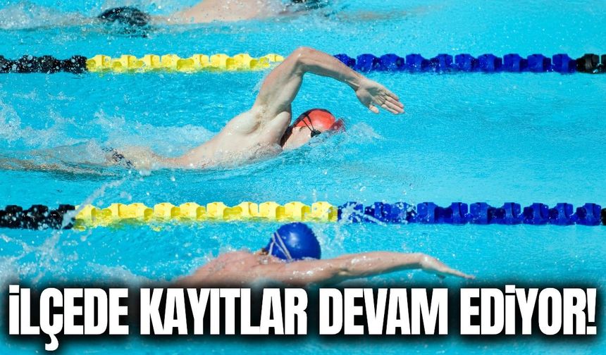 Turgutlu'da yüzme kursunda kayıtları sürüyor!
