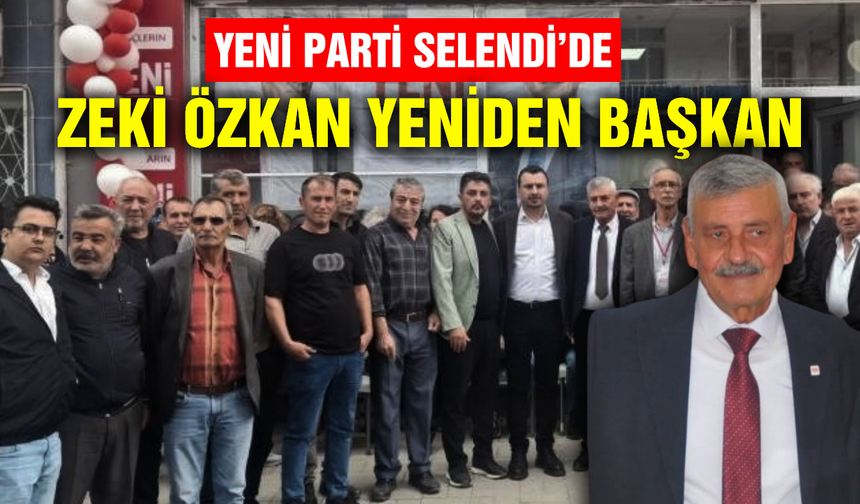 YENİ Parti Selendi’de Zeki Özkan güven tazeledi