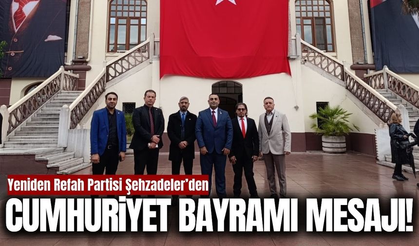 Yeniden Refah Partisi Heyeti Valilikteki törene katıldı