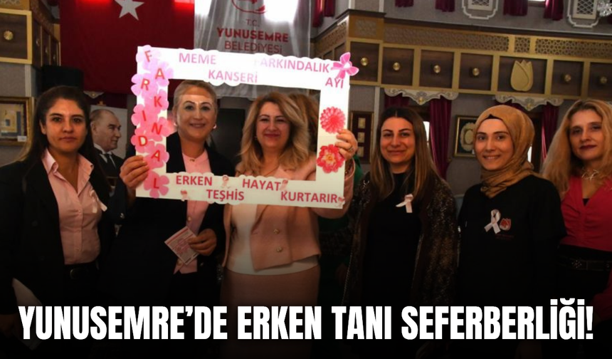 Yunusemre Belediyesinden kadın çalışanlara meme kanseri semineri