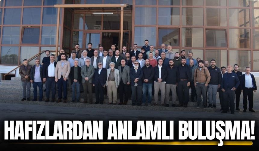 Yunusemre'de Kur’an Kursu’nda mezun hafızlar yıllar sonra buluştu