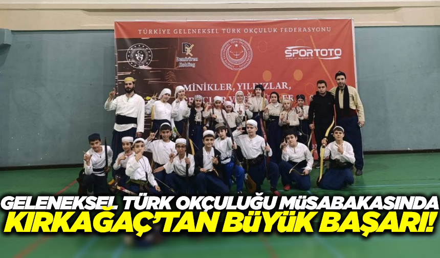 Kırkağaçlı Okçulardan Bursa’da Büyük Başarı