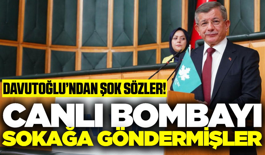 Ahmet Davutoğlu, Özgür Özel'e yapılan saldırıyı kınadı