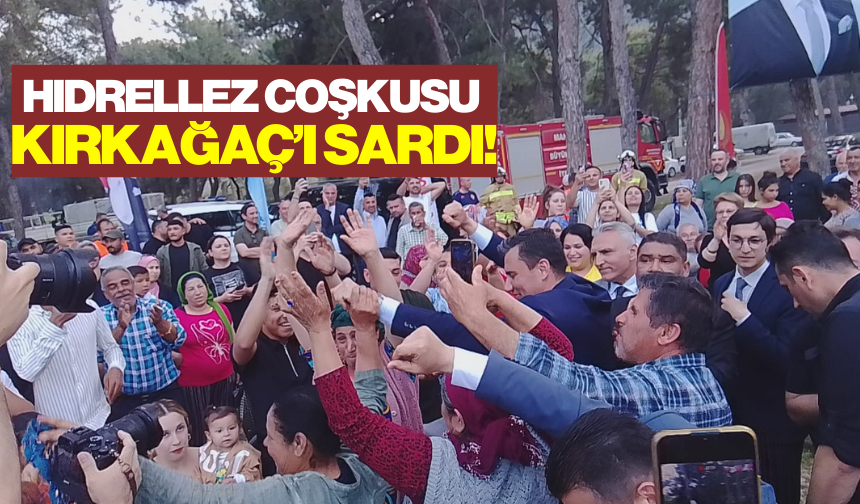 Başkan Zeyrek, Hıdrellez coşkusuna ortak oldu!