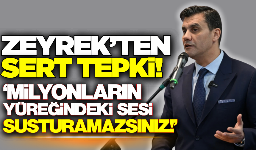 Başkan Zeyrek'ten İmamoğlu'na destek mesajı!