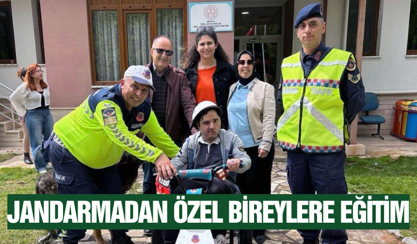 Muğla jandarması anlamlı bir etkinliğe imza attı