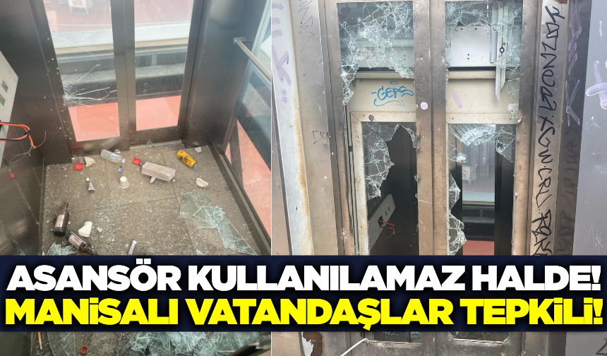 Manisa’da Asansörü Kullanılamaz Halde: Vatandaşlar Çözüm Bekliyor!