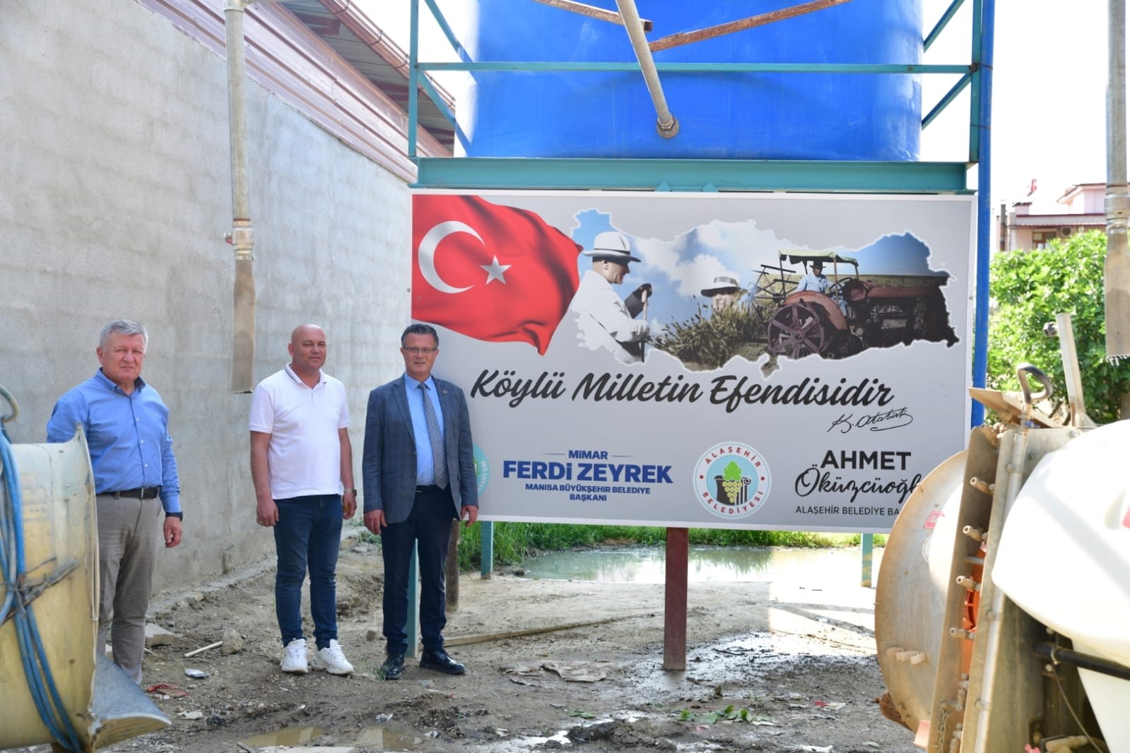 Alaşehir'de Tarımsal Üretime Büyük Kolaylıkk (2)