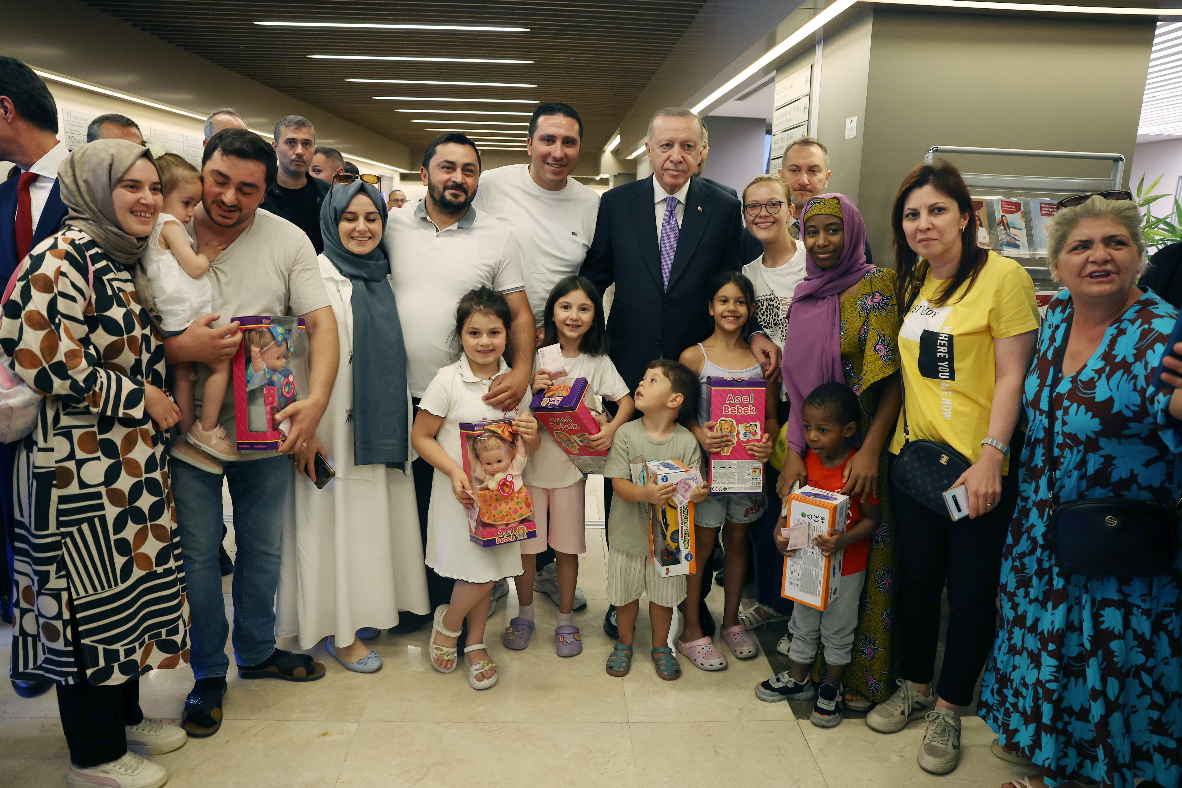 Cumhurbaşkanı Erdoğan’dan Anlamlı Ziyarett (2)