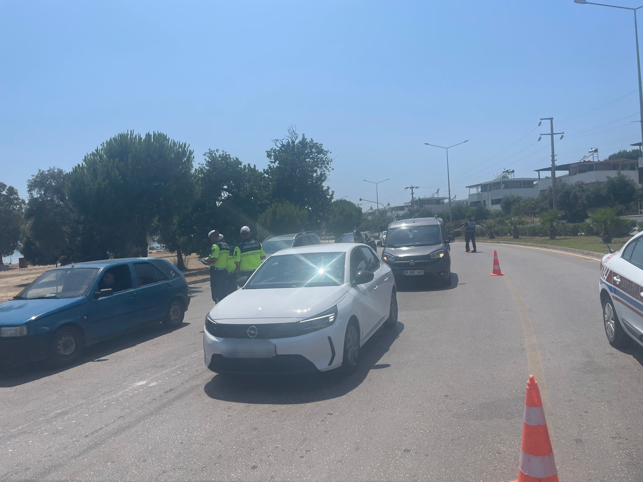 Ege’de Drone Destekli Uygulama Sürücüler Cezadan Kaçamadı (2)