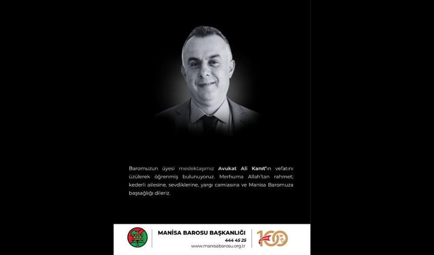 Manisa'da Hukuk Camiası Yasta! Sevilen Avukat Hayatını Kaybetti (1)