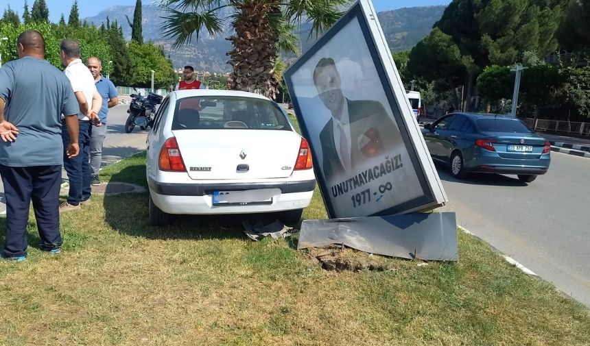 Manisa’da Korkutan Kaza! Hamile Sürücü Yaralandı (2)